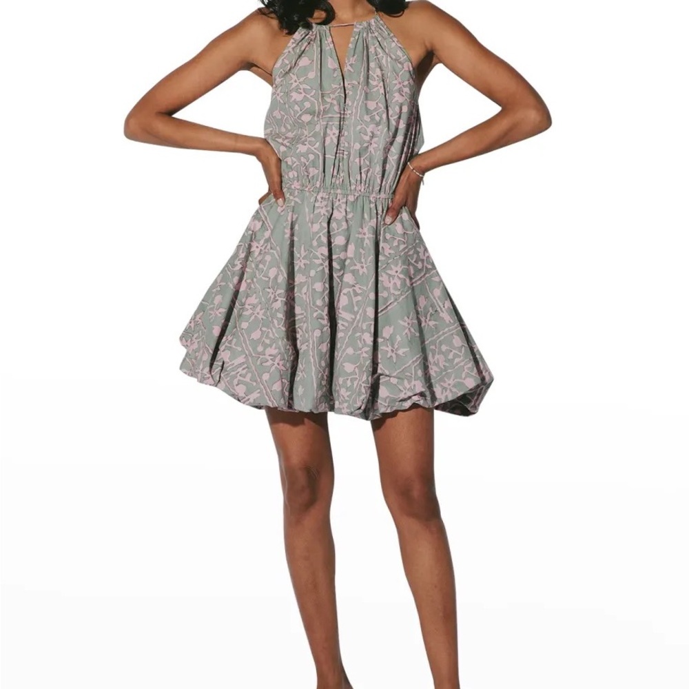 Cleobella - flora block print dress - L